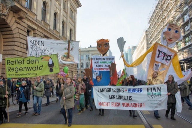 Demo Wir haben es satt 2014 | Copyright: Christine Denck, RdR Demo Wir haben es satt 2014 | Copyright: Christine Denck, RdR